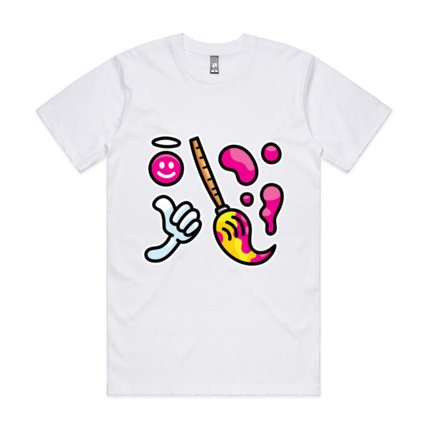 Brush with Happiness - AS Colour - Classic Tee Thumbnail