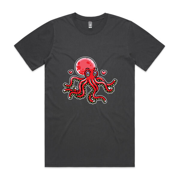 Octo - Cherry - AS Colour - Faded Tee Thumbnail
