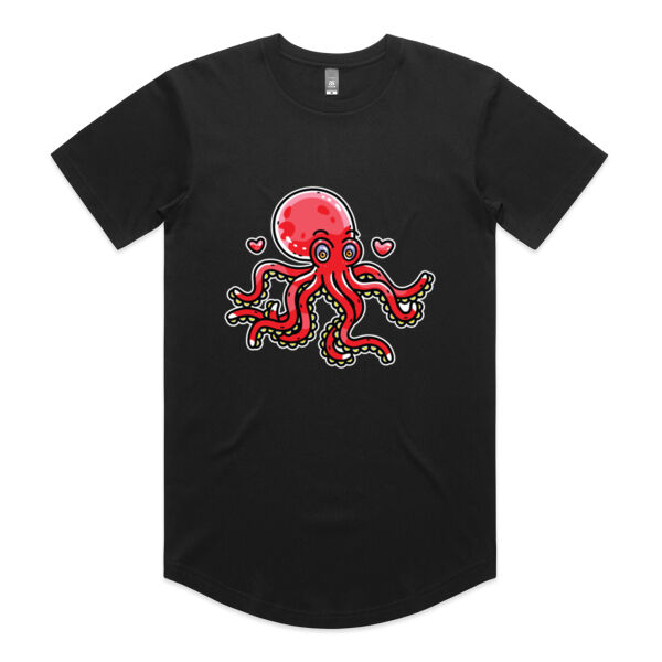 Octo - Cherry - AS Colour - Staple Curve Tee Thumbnail