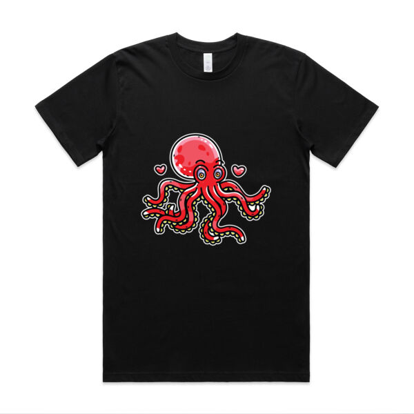 Octo - Cherry - AS Colour - Classic Organic Tee Thumbnail