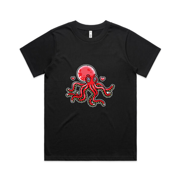 Octo - Cherry - AS Colour - Women's Classic Tee Thumbnail