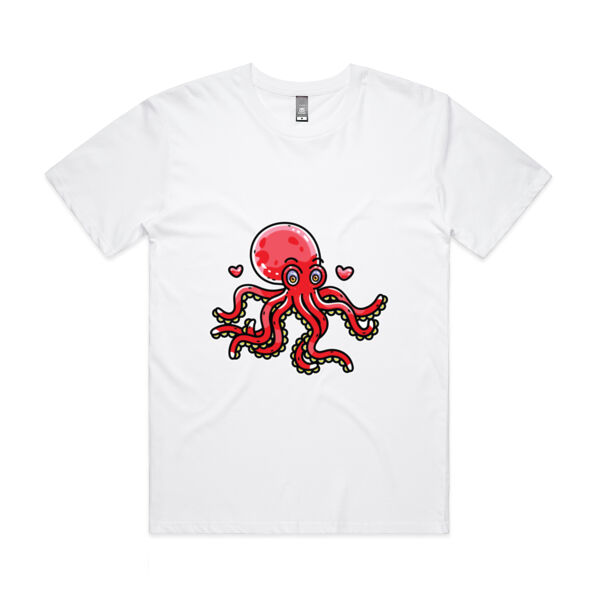 Octo - Cherry - AS Colour - Mens Staple Minus Tee  Thumbnail