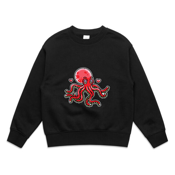 Octo - Cherry - AS Colour - Kids Relax Crew Thumbnail