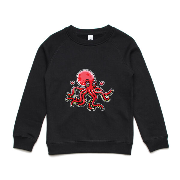Octo - Cherry - AS Colour - Youth Supply Crew Sweatshirt Thumbnail