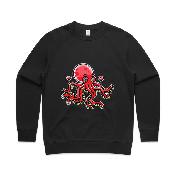Octo - Cherry - AS Colour - Women's Supply Crew Thumbnail