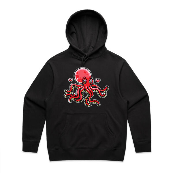 Octo - Cherry - AS Colour - Men's Heavy Hood Thumbnail