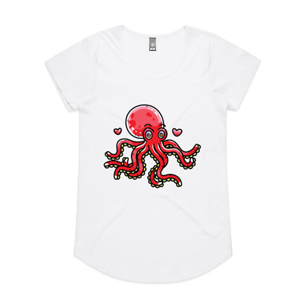 Octo - Cherry - AS Colour - Women's 'Mali' Scoop Tee Thumbnail