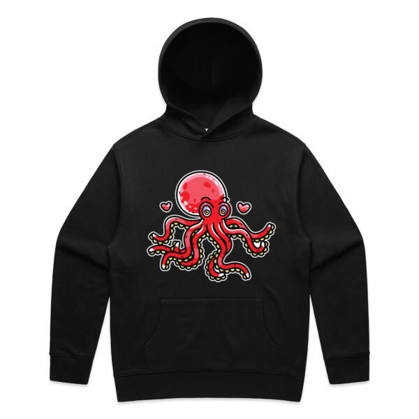 Octo - Cherry - AS Colour - Mens Relax Hood Thumbnail