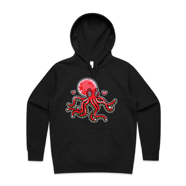 Octo - Cherry - AS Colour - Women's Stencil Hood Thumbnail