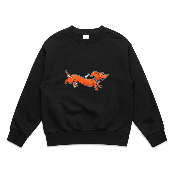 Sausage Dog - Stretchy V2 - AS Colour - Kids Relax Crew Thumbnail