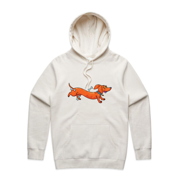 Sausage Dog - Stretchy V2 - AS Colour - Organic Stencil Hood Thumbnail