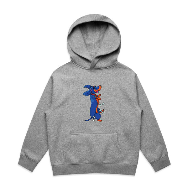 Sausage Dog - Black&Tan - AS Colour - Youth Relax Hood Thumbnail