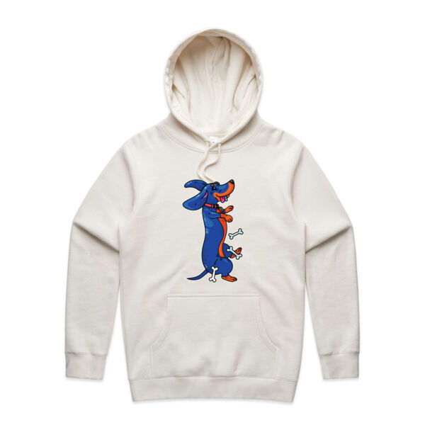 Sausage Dog - Black&Tan - AS Colour - Organic Stencil Hood Thumbnail