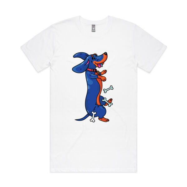 Sausage Dog - Black&Tan - AS Colour - Tall Tee Thumbnail