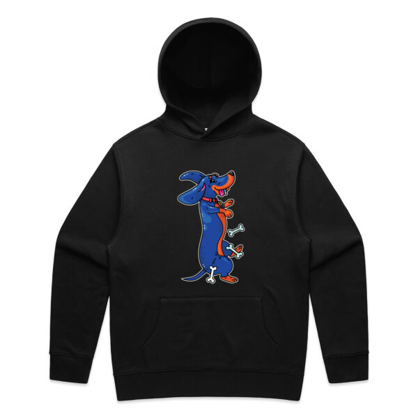 Sausage Dog - Black&Tan - AS Colour - Mens Relax Hood Thumbnail