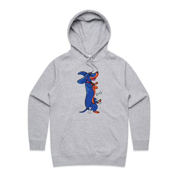 Sausage Dog - Black&Tan - AS Colour - Women's Supply Hood Thumbnail