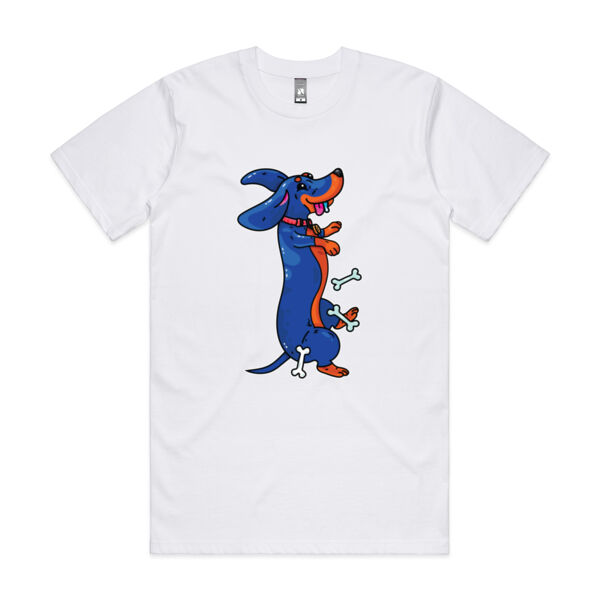 Sausage Dog - Black&Tan - AS Colour - Classic Tee Thumbnail