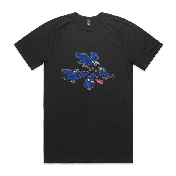 Hungry Crows - AS Colour - Staple Active Blend Tee Thumbnail