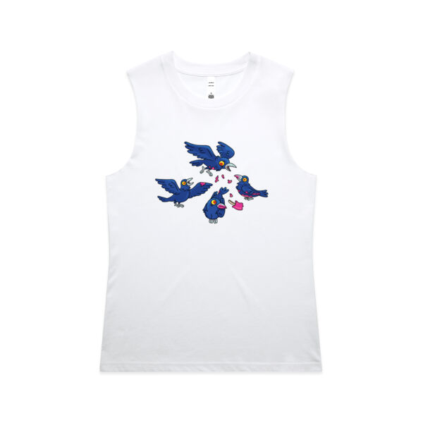 Hungry Crows - AS Colour - Women's Maple Tank Thumbnail