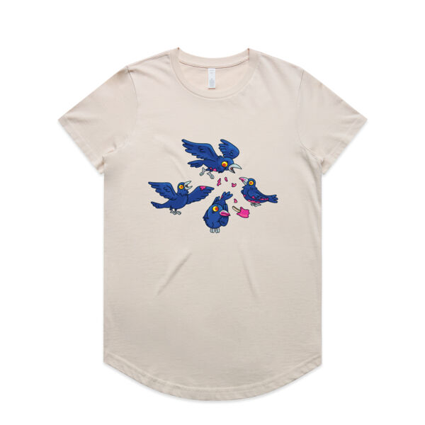 Hungry Crows - AS Colour - Women's Maple Curve Tee Thumbnail