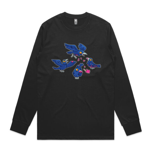 Hungry Crows - AS Colour - Classic L/S Tee Thumbnail
