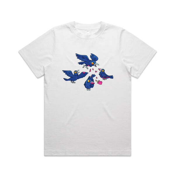Hungry Crows - AS Colour - Women's Heavy Tee Thumbnail
