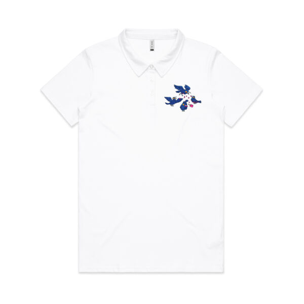 Hungry Crows - AS Colour - Amy Womens Polo Shirt Thumbnail