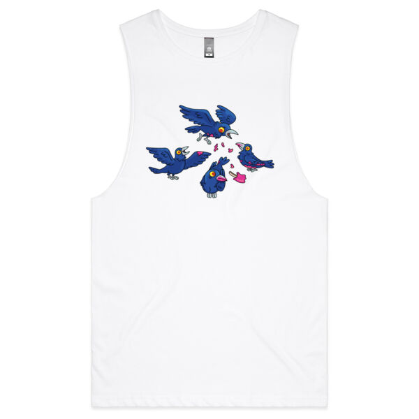 Hungry Crows - AS Colour - Barnard Tank Top - Muscle Tee Thumbnail