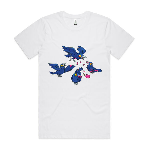 Hungry Crows - AS Colour - Organic Cotton Unisex Tee Thumbnail