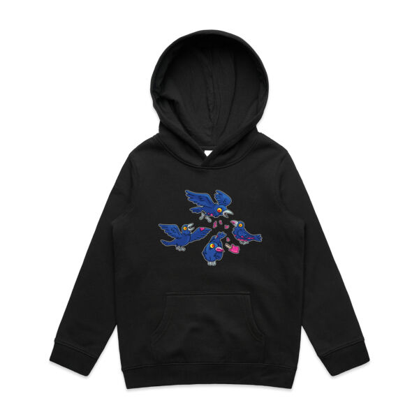Hungry Crows - AS Colour - Youth Supply Hood Thumbnail
