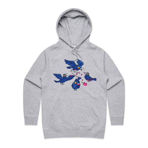 Hungry Crows - AS Colour - Women's Supply Hood Thumbnail