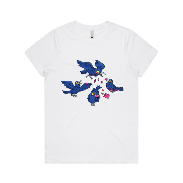 Hungry Crows - AS Colour - Women's  Maple ORGANIC Tee Thumbnail