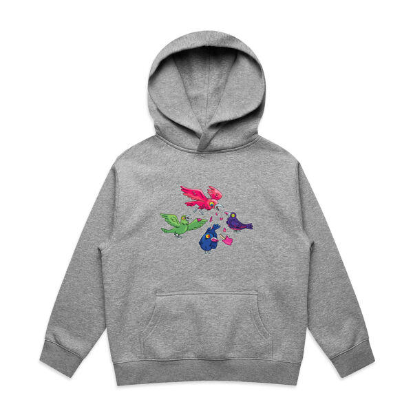 Hungry Crows - V2 - AS Colour - Youth Relax Hood Thumbnail