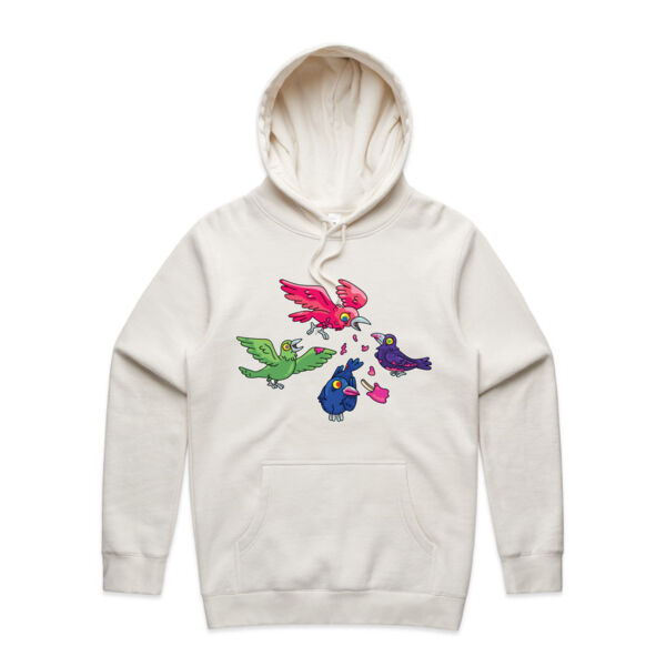 Hungry Crows - V2 - AS Colour - Organic Stencil Hood Thumbnail