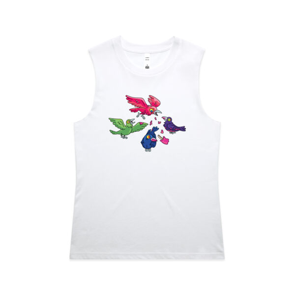 Hungry Crows - V2 - AS Colour - Women's Maple Tank Thumbnail