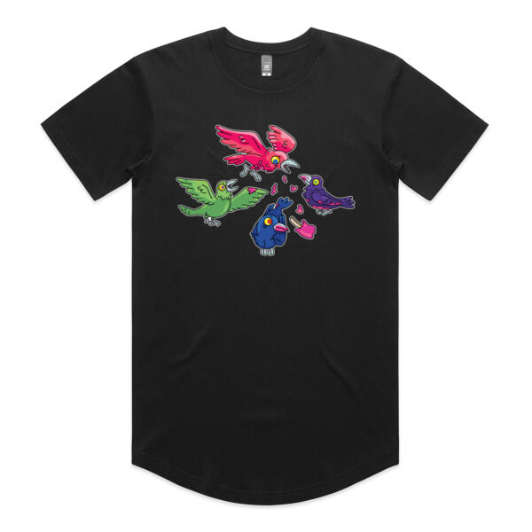Hungry Crows - V2 - AS Colour - Staple Curve Tee Thumbnail