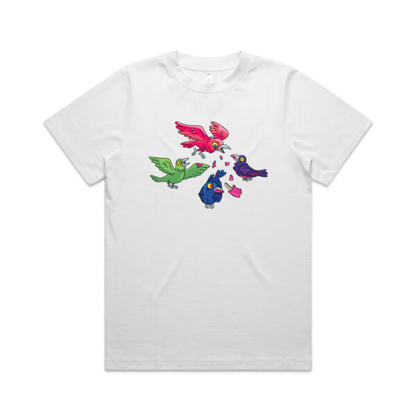 Hungry Crows - V2 - AS Colour - Women's Heavy Tee Thumbnail