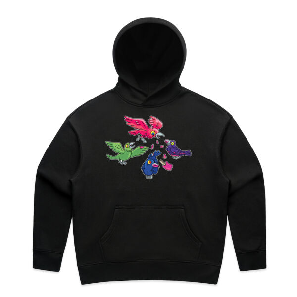 Hungry Crows - V2 - AS Colour - Women's Relax Hood Thumbnail