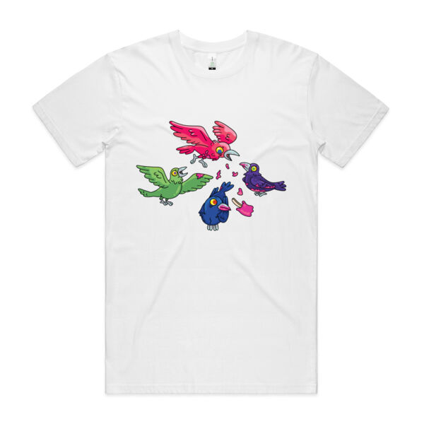 Hungry Crows - V2 - AS Colour - Organic Staple Tee Thumbnail