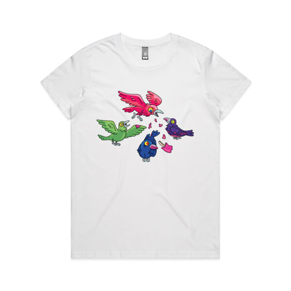 Hungry Crows - V2 - AS Colour - Women's Maple Tee Thumbnail