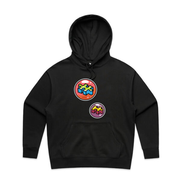 Puzzle Bubble - AS Colour - Women's Heavy Hood Thumbnail