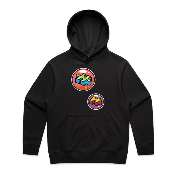 Puzzle Bubble - AS Colour - Men's Heavy Hood Thumbnail