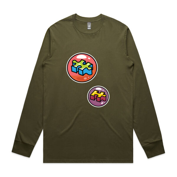 Puzzle Bubble - AS Colour -  Men's Staple L/S Tee  Thumbnail