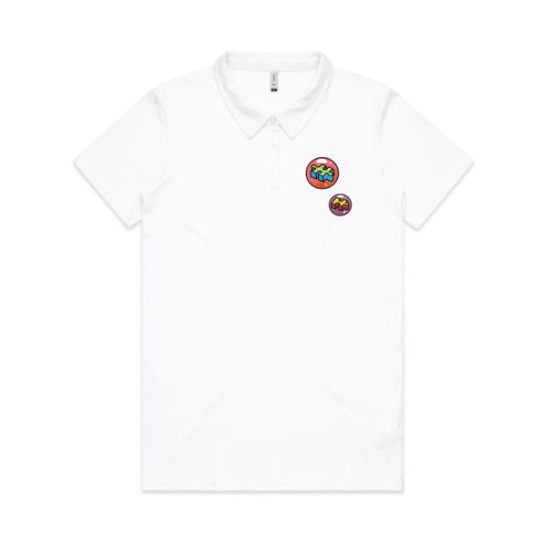 Puzzle Bubble - AS Colour - Amy Womens Polo Shirt Thumbnail