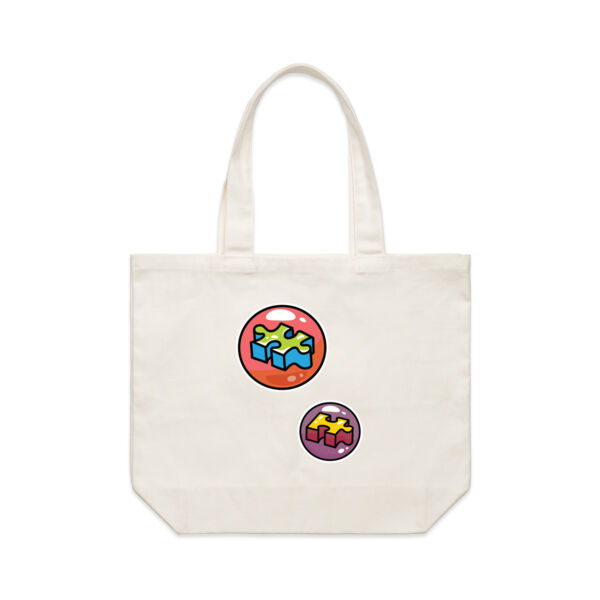Puzzle Bubble - AS Colour Shoulder Tote Bag Thumbnail