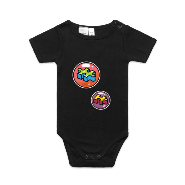 Puzzle Bubble - AS Colour - Baby 'Mini-me' Onesie Romper Thumbnail