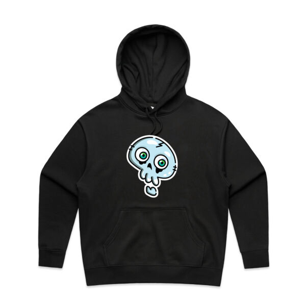 Curious Skelly - AS Colour - Women's Heavy Hood Thumbnail