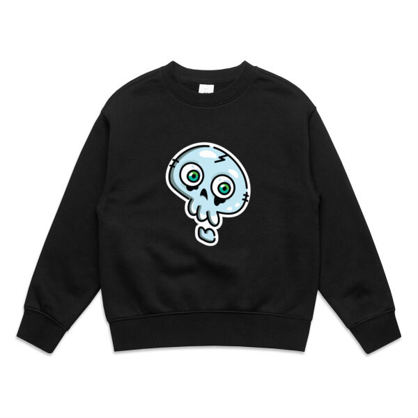 Curious Skelly - AS Colour - Kids Relax Crew Thumbnail