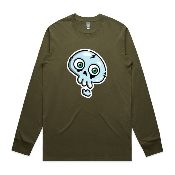Curious Skelly - AS Colour -  Men's Staple L/S Tee  Thumbnail