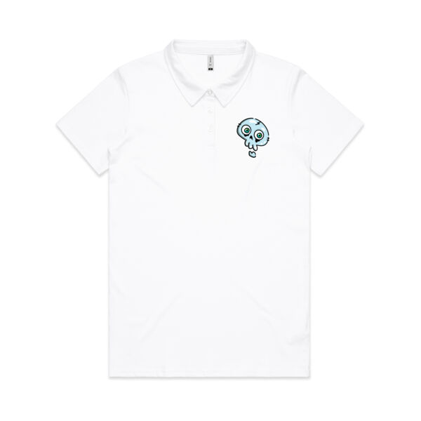 Curious Skelly - AS Colour - Amy Womens Polo Shirt Thumbnail
